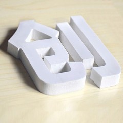 PVC烤漆字